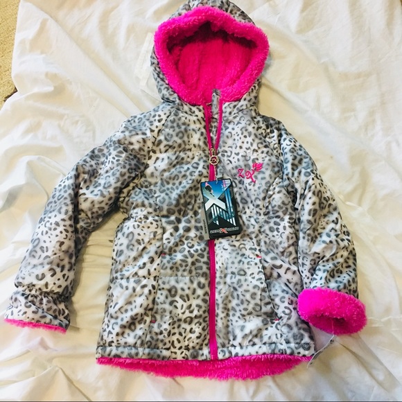 ZeroXposur Other - NWT Girls ZeroXposur Midweight Pink & Gray Jacket
